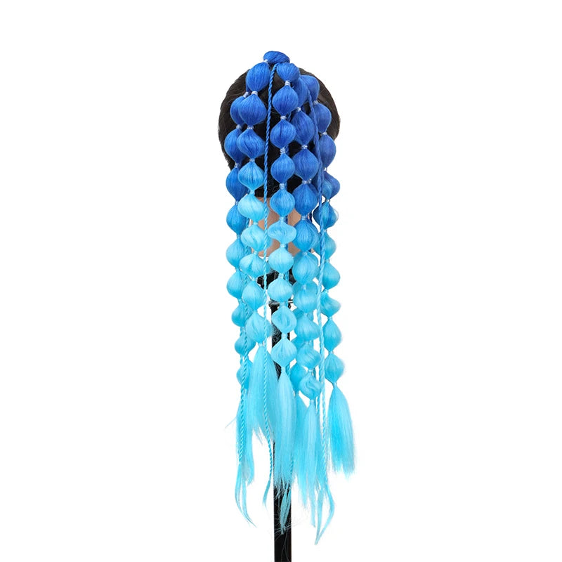 Synthetic Braided Hairpiece