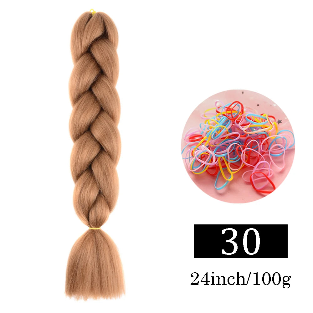 24 Inch Jumbo Braids Synthetic Hair