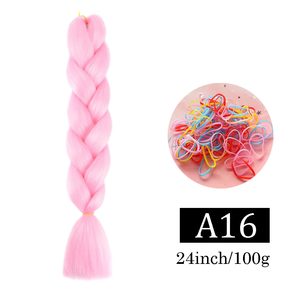 24 Inch Jumbo Braids Synthetic Hair