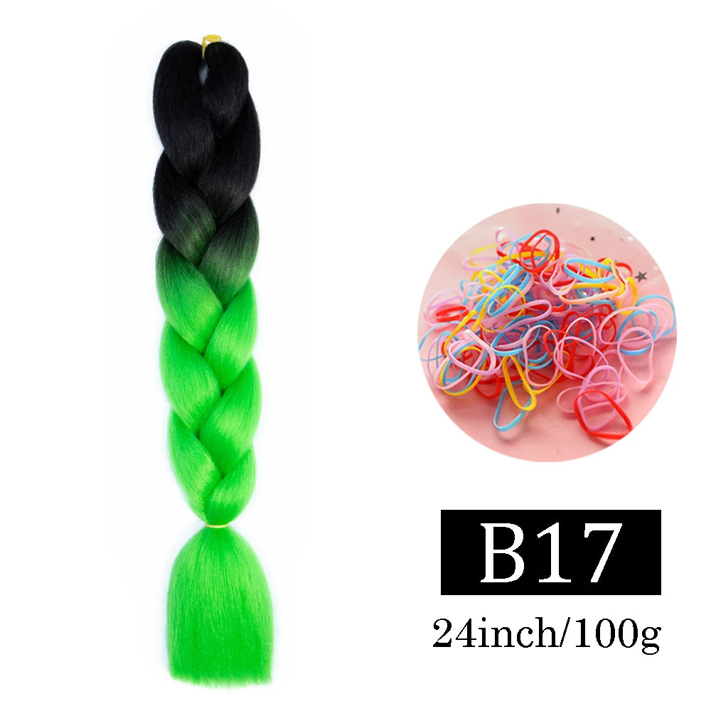 24 Inch Jumbo Braids Synthetic Hair