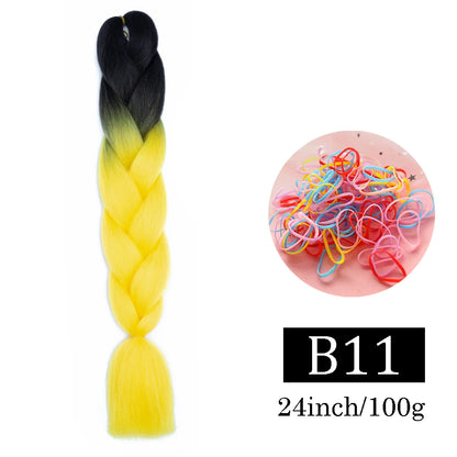 24 Inch Jumbo Braids Synthetic Hair