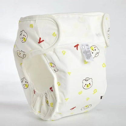 Adjustable Pure Cotton Reusable Cloth Diaper