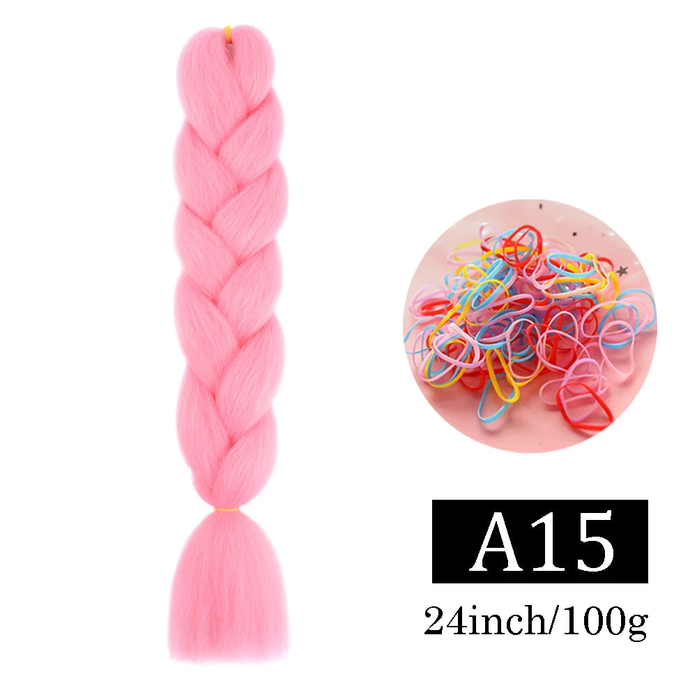 24 Inch Jumbo Braids Synthetic Hair