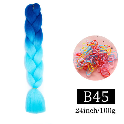 24 Inch Jumbo Braids Synthetic Hair