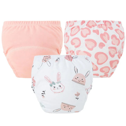Cartoon Diaper Pants Set