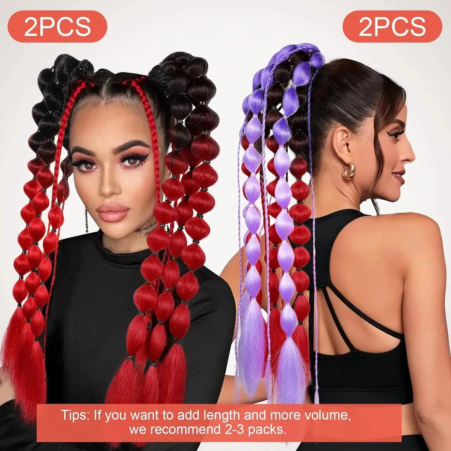 Long Lantern Synthetic Hairpiece