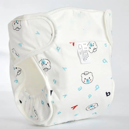 Adjustable Pure Cotton Reusable Cloth Diaper