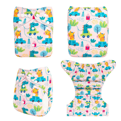 Reusable Digital Pocket Cloth Diaper