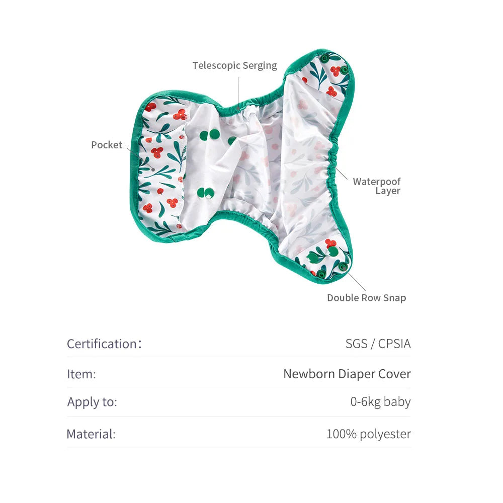 Cute Cartoon Newborn Diaper