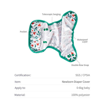 Cute Cartoon Newborn Diaper