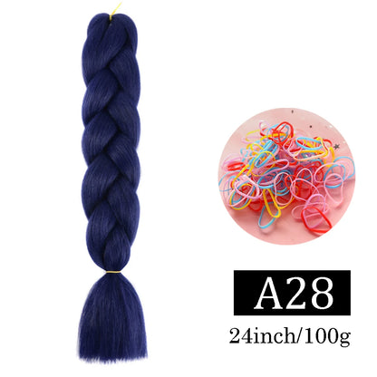 24 Inch Jumbo Braids Synthetic Hair