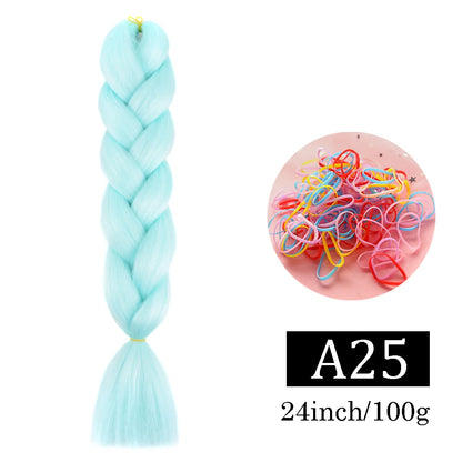 24 Inch Jumbo Braids Synthetic Hair