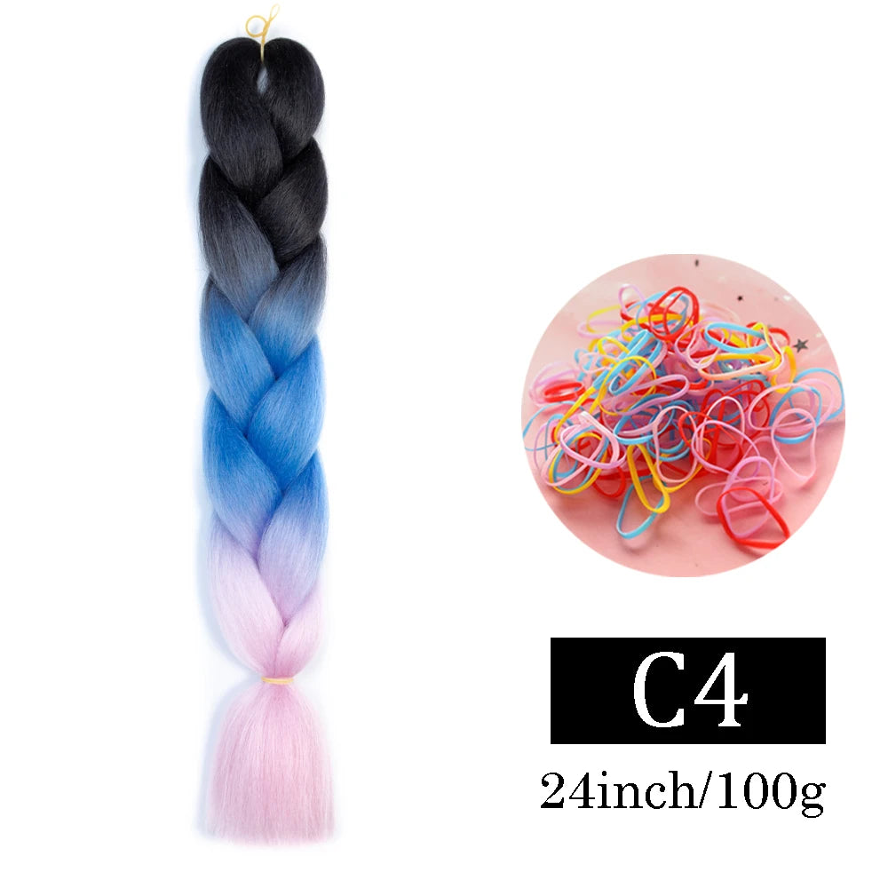 24 Inch Jumbo Braids Synthetic Hair