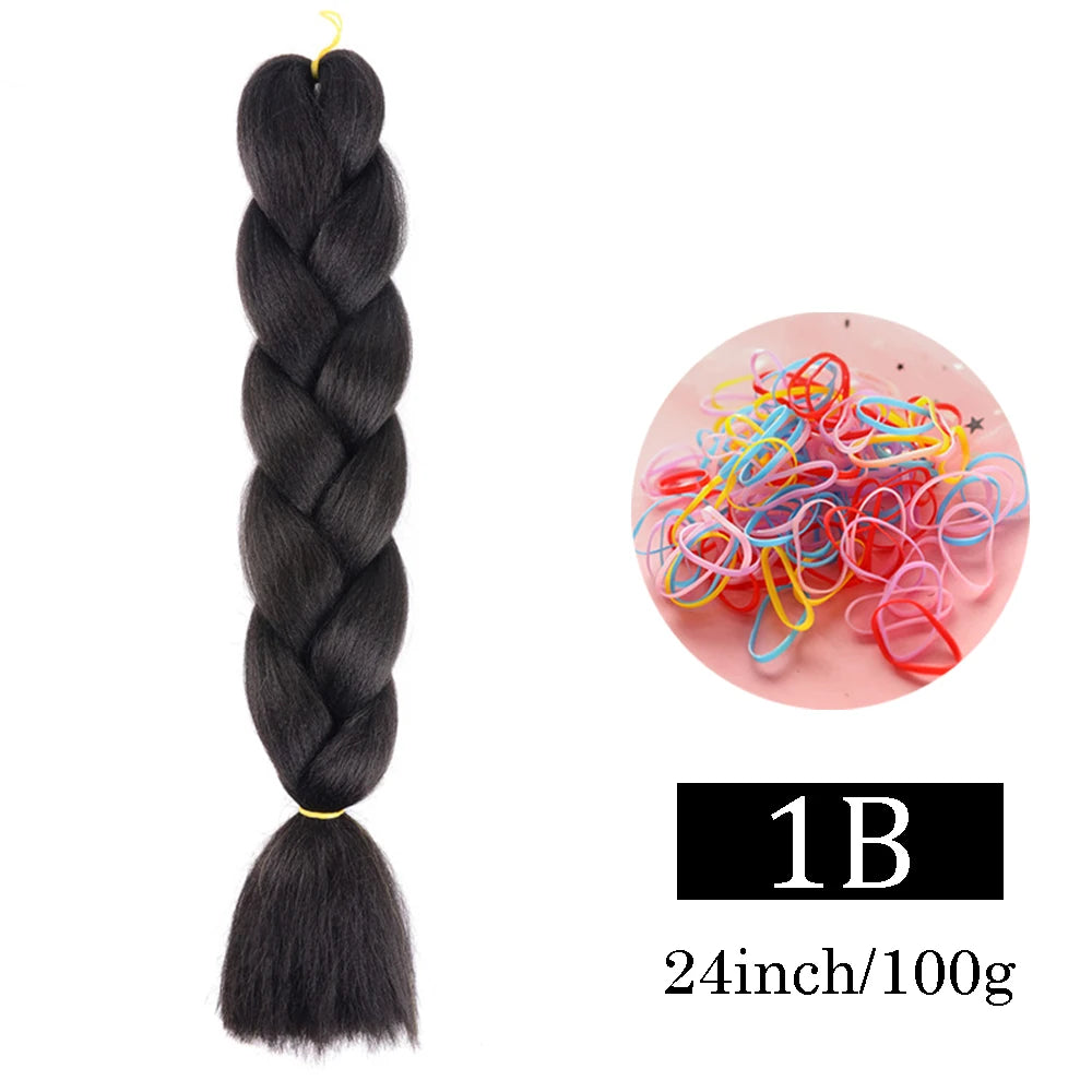 24 Inch Jumbo Braids Synthetic Hair